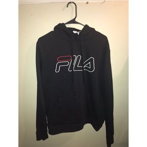 women’s FILA hoodie sz L